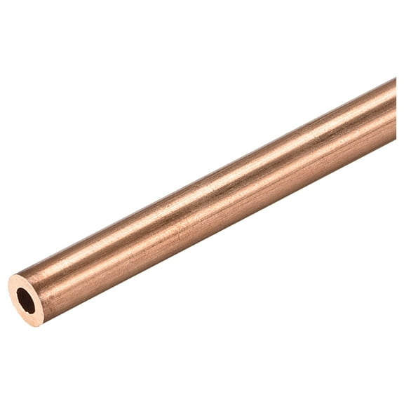 Uxcell 4mm OD 1mm Wall Thickness 300mm Length Copper Round Tube