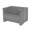 thumbnail image 1 of Akro-Mils, 13017GREY, Stacking Bin, 15-1/4 In. L, 19-7/8 In. W, 1 of 3