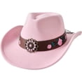 thumbnail image 4 of Afdoent Kids Girls Western Cowboy Hat Playful Outdoor Hat For Boys And Girls Cute Fashion Western Cowboy Hat Comfort, 4 of 4
