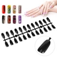 thumbnail image 1 of LHCER 240 Nailtips Polish Gel Color Display Card Oval DIY Practice Nail Art False Tips Chart Palette ,  Nail Color Card, Nail Art Color Board, 1 of 8