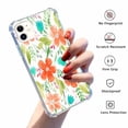 thumbnail image 2 of Watercolor Roses Case for iPhone 11,Aesthetic Colourful Floral Pattern Soft TPU Bumper Case Cover, 2 of 5
