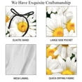thumbnail image 4 of luoweisi Men's Beach Shorts Quick Dry Swim Trunks with Mesh Lining Daisy S, 4 of 5