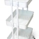 thumbnail image 2 of Carrito organizador de cocina IDEA NUOVA  color blanco, 2 of 7