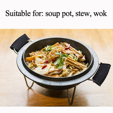 

Uorcsa Silicone Pot Handle 2022 Kitchen New Set Kitchen Tool Pot Handle Earmuffs Three-Piece