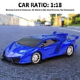 thumbnail image 3 of Carro de control remoto,1 Juego de coche Lamborghini RC Drift para m谩s de 3 a帽os, juguetes de coche de control remoto 1/18 con modelo de veh铆culo de carretera de carreras de luz LED, 3 of 6