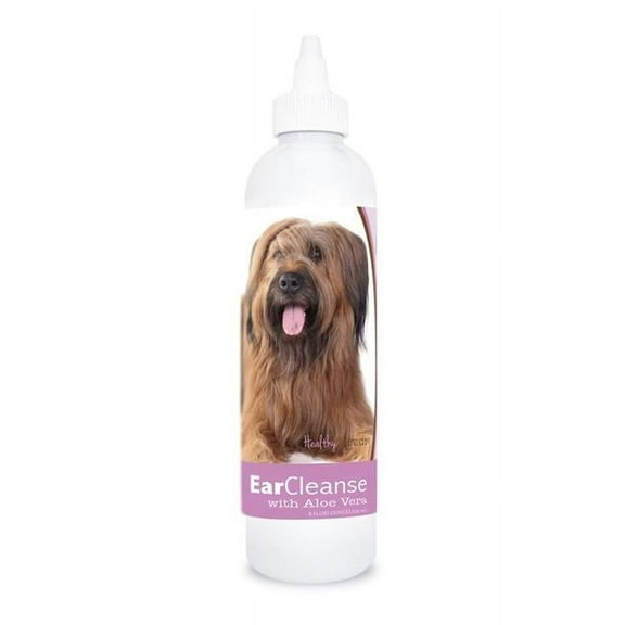 Healthy Breeds 840235198734 8 oz Briard Ear Cleanse with Aloe Vera Sweet Pea & Vanilla