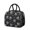 Alien UFO Black, variant on Alien UFO Deep Blue Pattern Insulated Leakproof Lunch Box for Work, Lunch Bag for Women Men, Loncheras Para Mujer for Beach Travel Picnic Camping