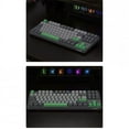 thumbnail image 2 of Ajazz Ak873 Keyboard 87 Keys Rgb Backlit Pbt Keycaps Bluetooth Wireless Gaming Keyboard gray linear axis, 2 of 5