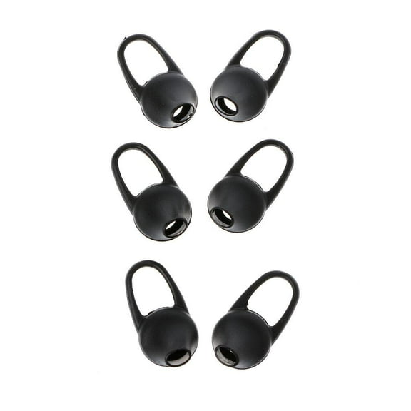Necvior Silicone Replacement Earbuds Eartips Ear Tips for 90% In-ear Ear Bud Earphones Silicone Cushion Covers Caps
