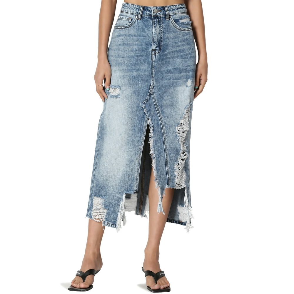 retrofete denim skirt