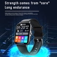 thumbnail image 4 of F15S Smart Bracelet Sports Watch 1.75'' 320*380 Full-touch Screen BT Call Temperature/Sleep/Heart Rate/Blood Pressure Monitor Fitness Tracker Custom Dial BT Music Voice Assistant Compatible with, 4 of 9