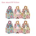 thumbnail image 5 of 6PCS Donuts Candy Paper Bags Cookies Packaging Kraft Boxes Kids Gift Birthday Party Decoration DIY Wedding Supplies, 5 of 5