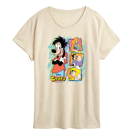 A Goofy Movie - Max And Friends - Women's Short Sleeve Graphic T-Shirt