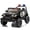 Black Police, variant on NIGSQJB 12V Kids Ride On Car w/ Parent Remote Control, Electric Police Car w/ Dual Drive,Bluetooth,MP3 Music,Headlights,4 Wheel Suspension,Slow Start, 3.11MPH UTV Toy,Gift for Kids Aged 2-4,Black W