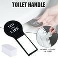 thumbnail image 1 of EGNMCR Toilet Cover Lifting Handle, Avoid Touching, For Cleaner And Healthier Use Contactless handle, 1 of 2