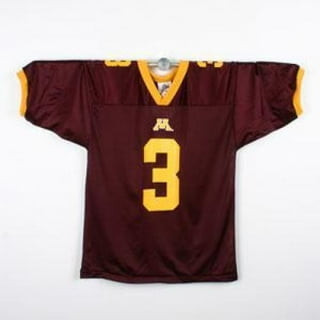 Youth ProSphere #1 White Minnesota Golden Gophers Baseball Jersey