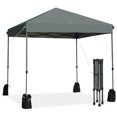 thumbnail image 2 of Spaco 8’x8' Outdoor Pop up Canopy Tent w/Roller Bag-Gray, Party Tent for Outside Party Waterproof Canopy Wedding Tent BBQ Shelter, 2 of 9
