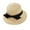 Khaki, variant on Shadoumai Straw Bucket Hat Women Beach Hat Handmade Natural Raffia Woven Flat Sun Hats Men Travel Cap