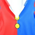thumbnail image 3 of Girls Zip-up Hoodie Jacket Clown 3D Prints Sweatshirts Outer Coat, 3 of 6
