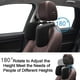 thumbnail image 4 of Reposacabezas lateral para asiento de coche, almohada para dormir para conducción de larga distancia, almohada para el cuello del coche (amarillo pardusco), 4 of 5