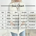 thumbnail image 2 of Fuzzy Coat Vest Womens Sleeveless Sherpa Fleece Long Jackets Lapel Collar Soft Open Front Vest with Pockets White, M, 2 of 7