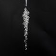 thumbnail image 2 of Car Hanging Decorations Cute Flocked Lambs Ear Garland Christmas Transparent String for Christmas String Beads Beads Curtains Christmas Snowflake Christmas Tree Snowflake Acrylic Transparent, 2 of 4