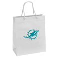 thumbnail image 2 of Miami Dolphins Gift Bag - Elegant Foil, 2 of 2