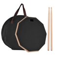 thumbnail image 4 of 12 Inch Drum Practice Pad Mute Drum Pad with Drum Stick Carrying Bag for Students Beginners, 4 of 4