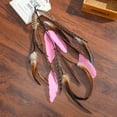 thumbnail image 1 of Tassel Feather Hair Combs for Festivals/Parties/Galas - Colorful Headwear, 1 of 36