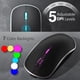 thumbnail image 3 of Combinación de teclado y ratón inalámbricos JOYACCESS 7 opciones retroiluminadas, 3 of 7