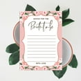 thumbnail image 6 of Inkdotpot Bridal Shower Games Advice For The Bride Set Of 50FloralMad Libs Game ActivityCards, 6 of 7