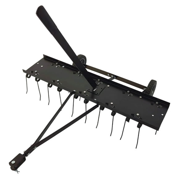 Yard Tuff Tine Dethatcher, 40 Inch Tow Behind Thatcher for Lawn Mower and ATVs