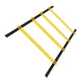 thumbnail image 1 of tamizeot Training Ladder with Carry Bag Speed Ladders Professional Drills Equipment Yellow 2M, 1 of 6