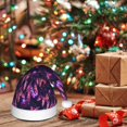 thumbnail image 6 of Fuzoiu Purple Dreamcatcher Print Santa Hat Christmas Hat for Adults,Santa Hats with Pompom, Unisex Xmas Holiday Hat for Christmas New Year Festive Party Supplies, 6 of 6