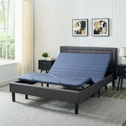 Mainstays Power Adjustable Metal Platform Bed Base with Wireless Remote Control, Queen