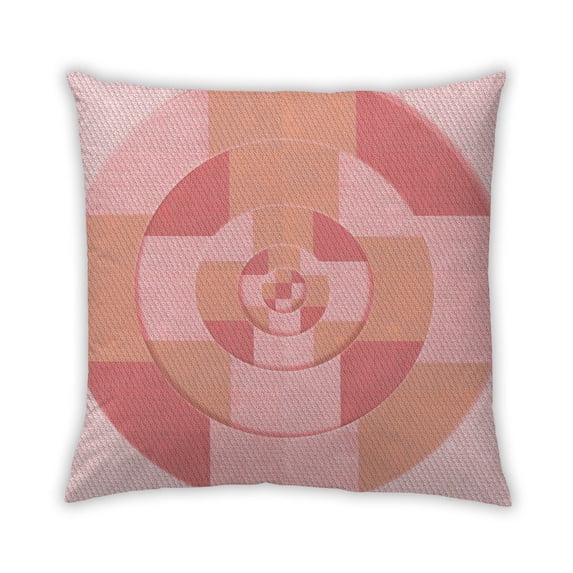 Ahgly Company Outdoor Square Contemporary Throw Pillow, 18 inch by 18 inch