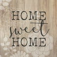thumbnail image 2 of Dos Santos, Bella 12x12 Black Ornate Wood Framed with Double Matting Museum Art Print Titled - Home Sweet Home, 2 of 4