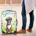thumbnail image 4 of Boxer Hello Spring Time Flower Floral Nature Travel Luggage Cover Boxers Dog Lover Gifts Idea Suitcase Dust Protective Decor - 02031, 4 of 5