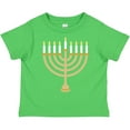 thumbnail image 3 of Inktastic Chanukah Hanukah Menorah Boys or Girls Toddler T-Shirt, 3 of 5