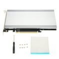 thumbnail image 2 of PCIE3.0 GEN4 vers M2 Carte d'Extension NVME, Adaptateur SSD 4 Emplacements M2 pour Postes de Travail, 2 of 8