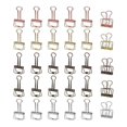 thumbnail image 1 of 30-Pack Metal Wire Binder Clips- Hollow Paper Clips for Paperwork, Crafts, Sewing, Office & School S, 1 of 5