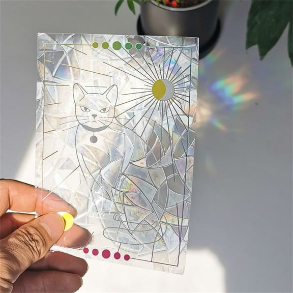 NSESSHome Sun Suncatcher Window Film PVC Window Film