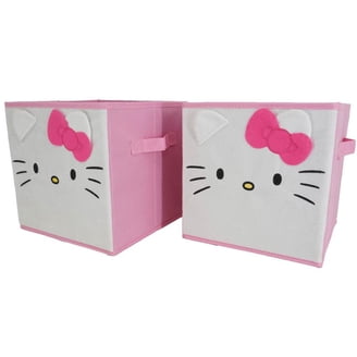 Hemasa Hello Kitty wasmand grote opbergmand cartoon Sanrio meisjes jongens speelgoed organizer (kleur 17, 50 x 40