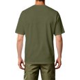 thumbnail image 4 of HAJWOH Mens Solid Color T-Shirts Short Sleeve Cotton Crew Neck Lightweight Moisture Wicking Casual Soft Basic Plain Tee Shirts, 4 of 4