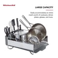 thumbnail image 4 of KitchenAid kns896bxgra grande escurreplatos tamaño completo, acero inoxidable, 4 of 6