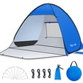 thumbnail image 1 of Carpa de playa plegable Glymnis, tamaño L, 220 x 190 x 130 cm, UPF 50+, 1 of 9