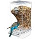 thumbnail image 1 of Comedero automático antisalpicaduras para pájaros, accesorios para jaulas de pájaros, contenedor de comida para periquitos, canarios, cacatúas, pinzones-, 1 of 5