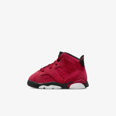 Toddler's Jordan 6 Retro "Toro Bravo" Varsity Red/Black (DV3606 600) - 10