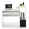 thumbnail image 6 of Furinno Econ Multipurpose Home Office Computer Writing Desk with Bin, White, Multiple Colors, 6 of 10