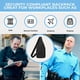 thumbnail image 4 of Mochila con puerto USB, mochila con puerto para auriculares, mochila de senderismo, mochila multiusos, bolsa deportiva, riñonera, mochila para portátil, resistente, de gran tamaño, ideal, 4 of 9